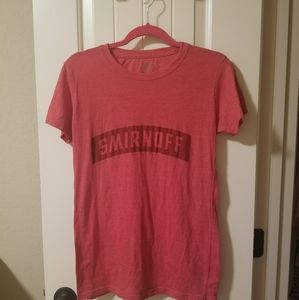 Smirnoff alcohol branded tee